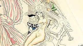 i love this vintage erotic art collection