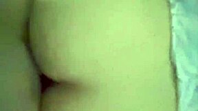 fucking my girlfriend's tight ass bent over doggystyle rough homemade