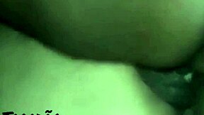 exploding cumshot floods latina whore's hungry mouth
