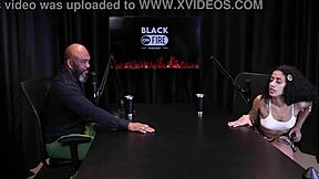 she shows off tit tattoos values small wins fingers her ass loves taps prefers blowjob bibi hourani sheer red