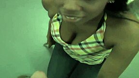 WOW! Mahlia Milan's Wet Ebony Pussy Devours Monster Cock Creampie!