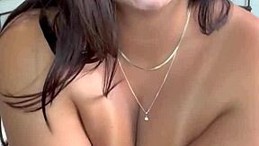 Amateur Milf Huge Veiny Natural Tits Squirting Orgasm Riding Giant Dildo Dirty Talk Panties Webcam