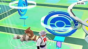 Anal Assfucking and Oral in Pokemon Go Hunt!