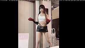 mayu ronne's heels cosplay jerk off game heats up part 3?!