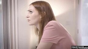 Home Alone Teen Analed Deep by Perverted Neighbor