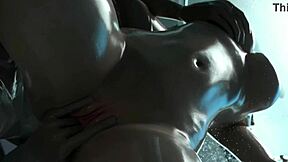 shower banging tifa lockhart bent over doggystyle