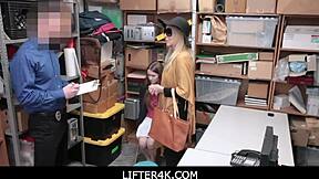 burglar milf erica lauren catches grand stepdaughter samantha hayes shoplifting for taboo fuck