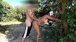 Hey take my ass in the woods cum inside please