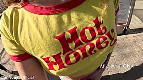 valentina wets her jeans 3 times outdoors at fortress park toilet 😮🚽