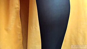 stockings heels deliver teasing thigh jobs