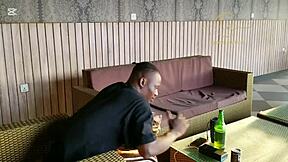 ebony goddess meets naija star bar sex fun 💋🔥