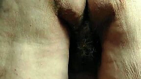 granny slut fucks her hairy pussy hard german style