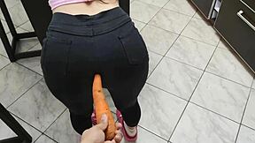 my hot cuñada craves big cock i tease carrot up her ass