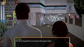 discovering family secrets with my new redhead big tits game