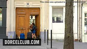 one night in paris: blonde wife tempts old french cuckold in lingerie?