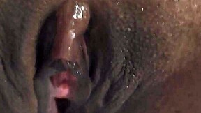 who loves this wet black little pussy