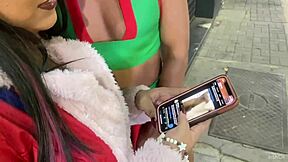 o que eu e minha amiga fizemos no natal com esse pauzudo enorme?!