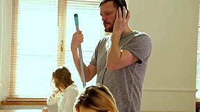 horny tiffany tatum leads after-class orgy with double penetration and facials for teens