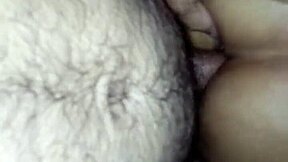 big tits babe rams huge dildo deep into her massive ass