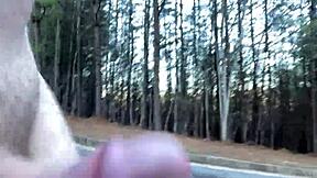 Clitlicker662 Flashes Pussy In Forest For Outdoor Orgasm Thrill