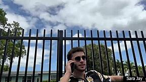 Dude rams huge cock into fat milf's big ass and tits