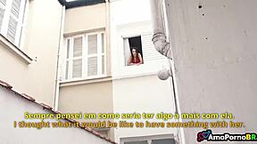 alone with skinny brazilian teen saturday afternoon begs for monster cock anal