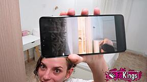 Crazy Spanish Babe Massy Traps Panty-Sniffer Flatmate. Bangs Him Bent Over Rough Doggy