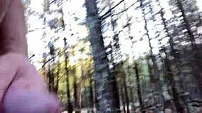 Clitlicker662 Flashes Pussy In Forest For Outdoor Orgasm Thrill