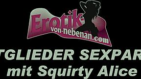 Deutsche amateur teen 18+ tries first creampie gangbang with swingers? 