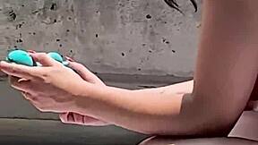 Big Ass Colombian Latinas Dildo Fuck to Orgasm