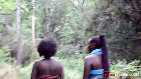 big tits ebony milf catches stepdaughter in shower and dives into sloppy lesbian pussy licking clit sucking tribbing