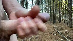 Clitlicker662 Flashes Pussy In Forest For Outdoor Orgasm Thrill