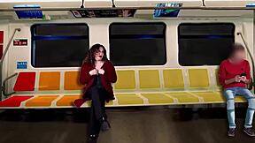 i jerk off a stranger on the train while my husband films everything