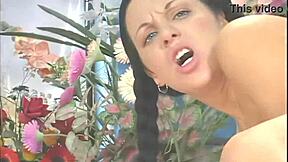 oh judy star begs for hot jizz all over her gaping milf holes!