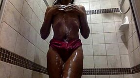 oh god my ginger nipples drip wet soaking my panties with moisture and water