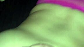 damn that hot pink thong milf taking a deep creampie after ass play