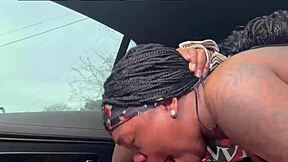 wanna trade sloppy deepthroat ebony blowjob for fresh air forces sneakers?