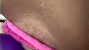 Colombian Latina Masturbates Hard with Her Juicy Dildo Toy