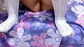 Cute emo mexican schoolgirl begs hard fuck creampie after netflix tease