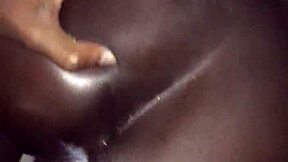 Amateur homemade couple bends over big ass for intense doggystyle pounding