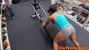 i saw this ebony pawnee get slammed hard then facialized oh man