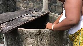 Your alpha baddie ass looks perfect getting fucked outdoors by the wellspring.