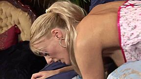 stacey saran's pierced clit throbs as monster cock hammers her deep