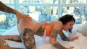 i finally break my cheating girlfriend's ass first time