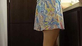 hidden cam catches sexy venezuelan nurse milet pissing upskirt in public