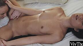 my lover's tongue dives deep into my pussy driving endless orgasms