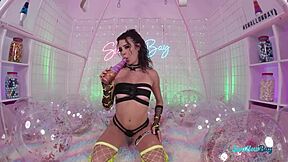 My monster cock rips her shaved slut pussy doggystyle deep