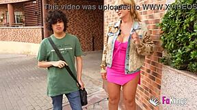 victoria vera's huge tits bounce as experienced milf teaches young stud sex lessons