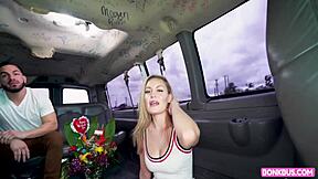 angel aurora fucks valentines date hard on public bus ride