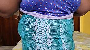 brazilian stepmom tests products with stepson ends up swallowing his cum load